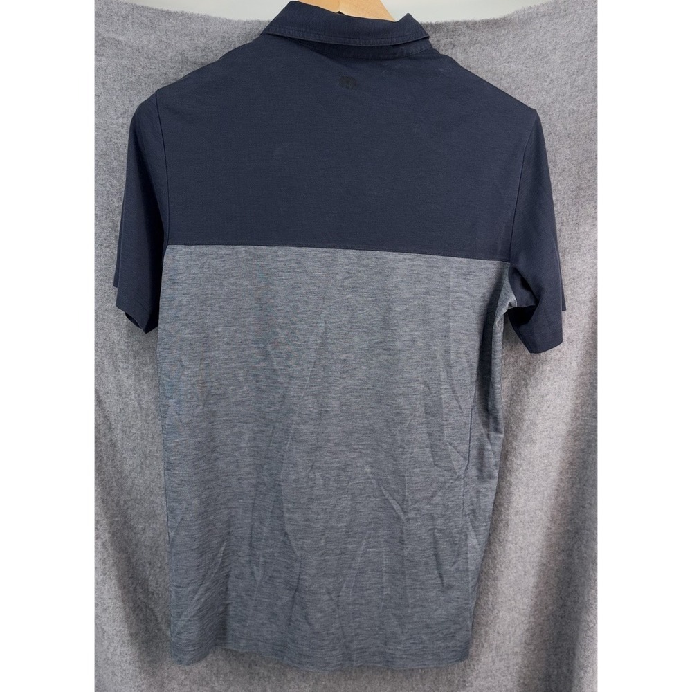 Travis Mathew Golf Polo Michelob Ultra Beer Logo Navy Blue Mens Medium - Picture 7 of 9